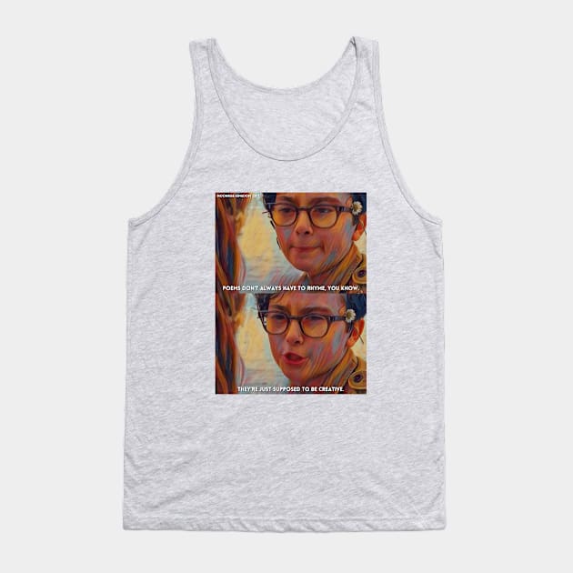 Poems | Moonrise Kingdom (2012) Movie Digital Fan Art Tank Top by Sentiment et al.